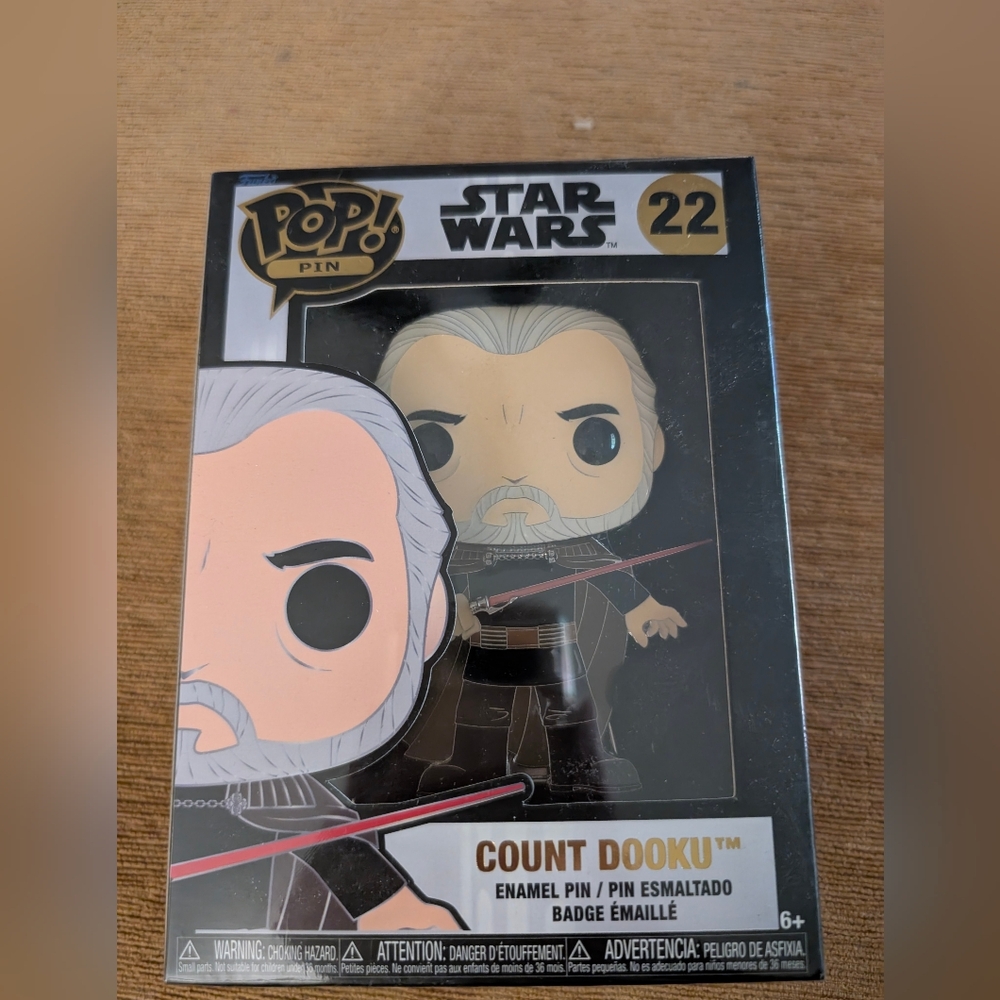 STAR WARS Count Dooku Pop! Pin
